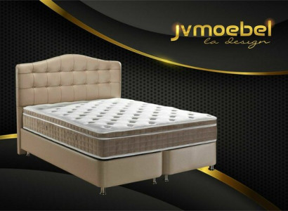 Bed Leather 2x Bedside table 3 pcs. Bedroom Set Furniture Modern Luxury Beds new